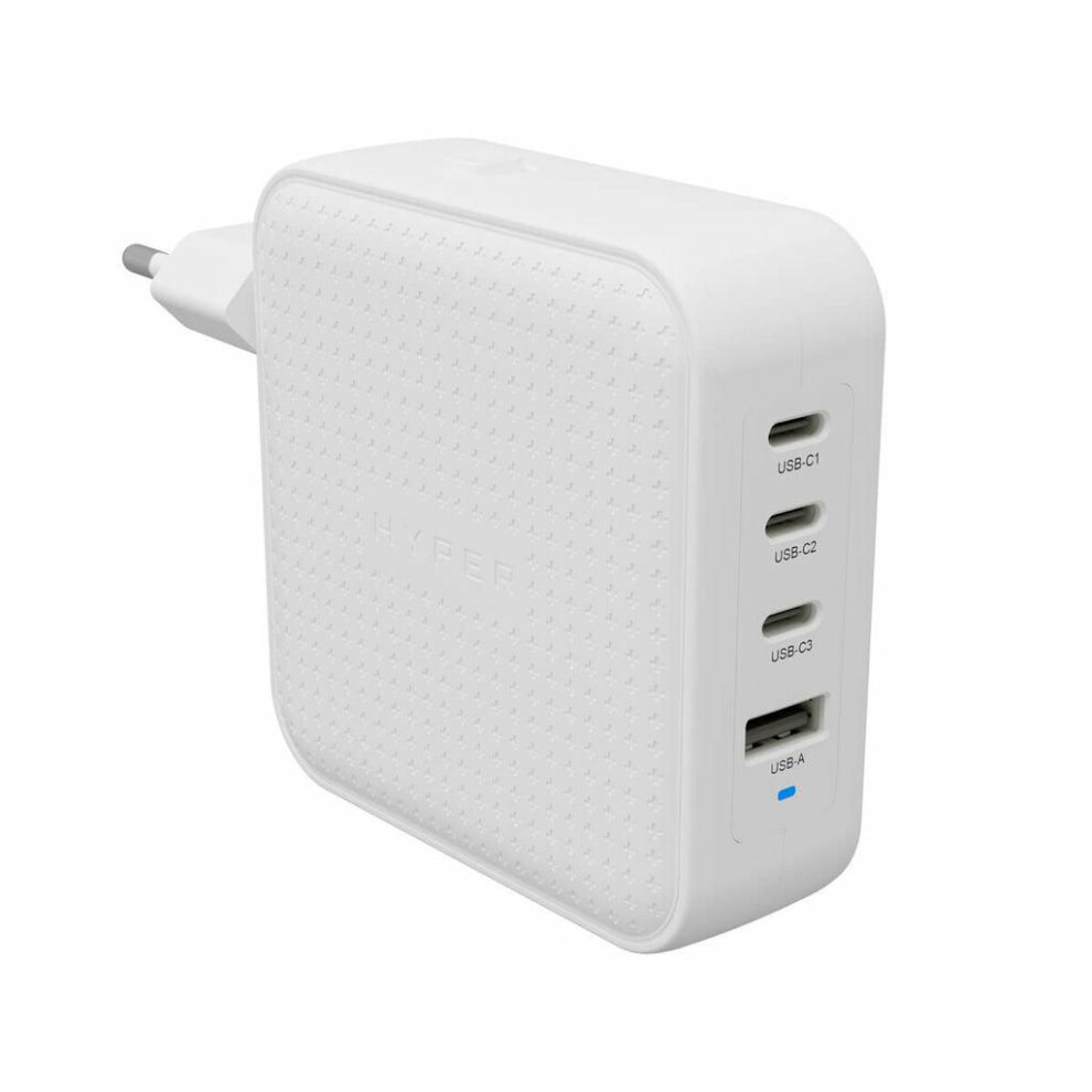Hyper Weiss Ladegerät Hj1002whwwgl 4X Usb-C 1X Usb 2.0 Schnellladung Weiß - Bild 6