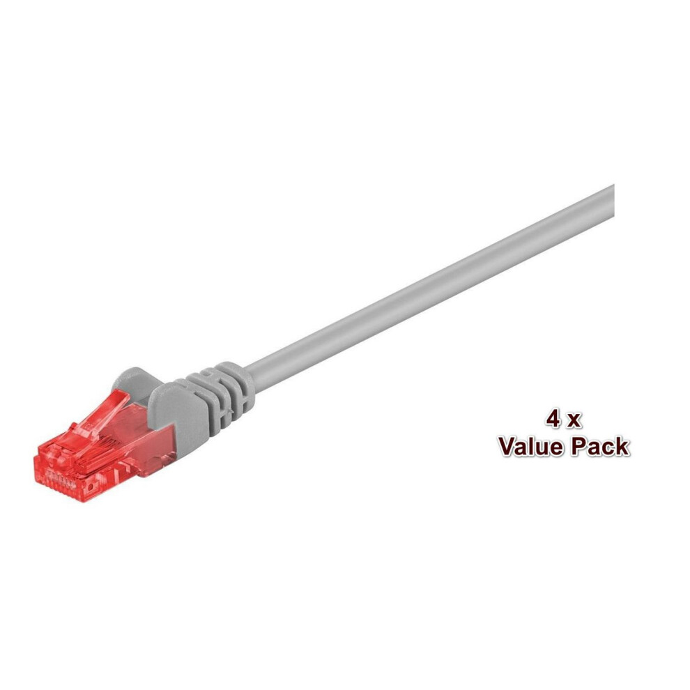 Microconnect Grau U/Utp Cat6 20M 4Er-Pack - Bild 3