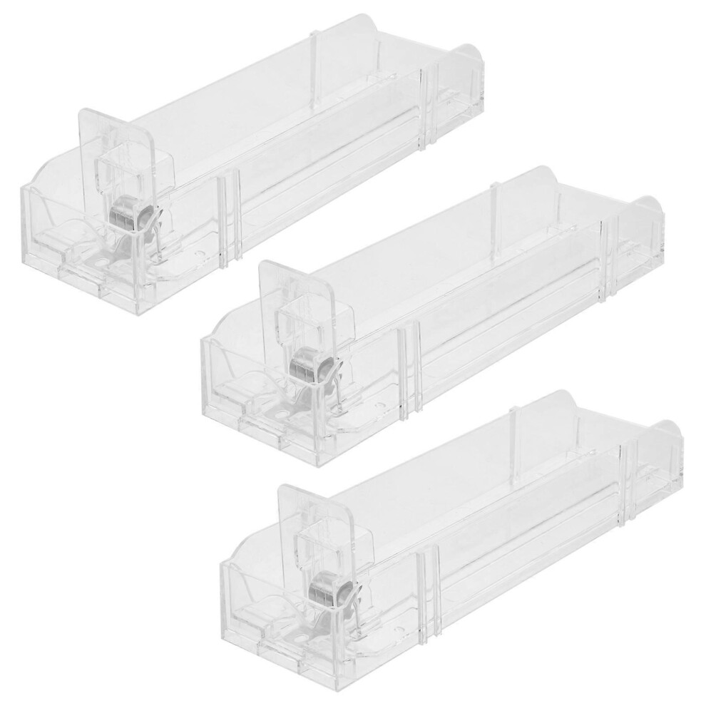 (As show, One size) 3pcs Practical Cigarette Display Rack Auto-push Cigarette Holder Cigarette Pusher