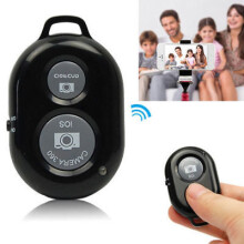 (green)Drahtlose Bluetooth Fernbedienung Selftimer Kamera Auslöser für Android Währung Telefon