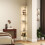 Homcom HOMCOM Corner Floor Lamp with Dimmable Warm White LED Light, Oak 1