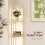 Homcom HOMCOM Corner Floor Lamp with Dimmable Warm White LED Light, Oak 6