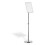 Snap Frame Floor Stand Aluminium A4 1