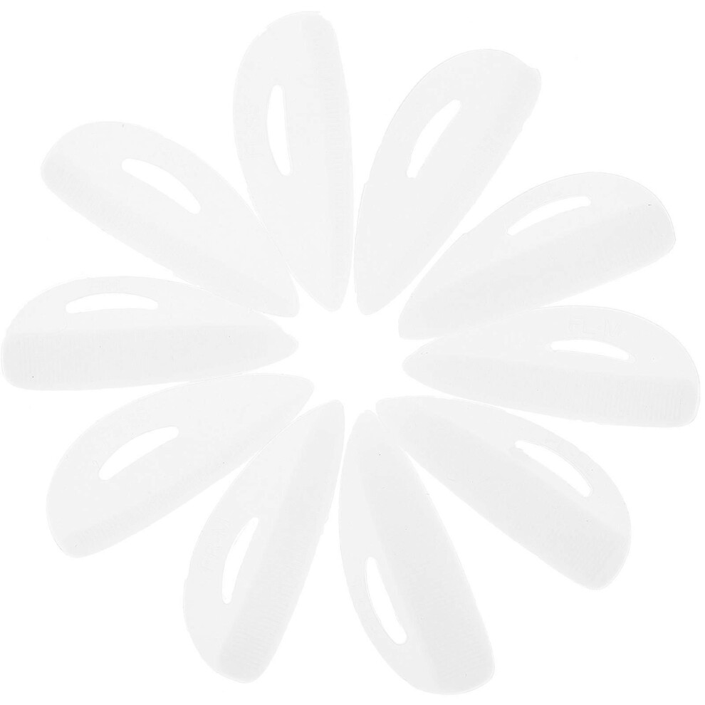 (As show, One size) 10 Pairs Eyelash Perming Curler Perm Pads Reusable Eyelash Perm Silicone Pads