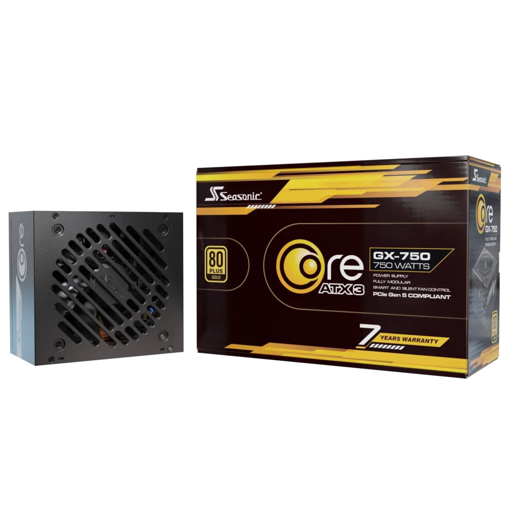 Seasonic Core GX-850-V2 850W ATX3.1 Black (Null Watt) | 80 Plus Gold und Cybenetics Platinum Vollmodular 12V-2x6 RTX 5080 AMD RX 9000 Ready OptiSink Design 7 Jahre Garantie - Bild 6