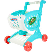 (As show, One size) 1Pc Kids Mini Supermarket Cart Toy Children Simulation Shopping Cart Toy