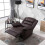 Luxury Life (Black) Lisbon Leather Recliner Armchair 4