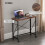 Homcom HOMCOM Folding Desk on Wheels, Writing Table for Home Office, Brown 6