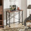 Homcom HOMCOM Folding Desk on Wheels, Writing Table for Home Office, Brown 7