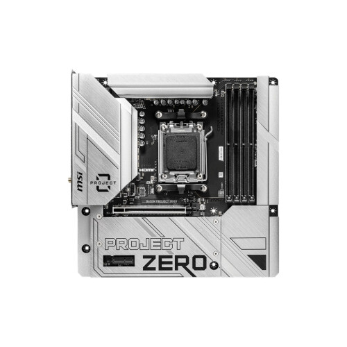 MSI Mainboard - MSI - B650M PROJECT ZERO