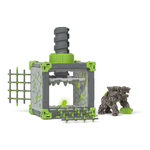 Schleich SCHLEICH Eldrador Creatures BattleCave Stone Smasher Toy Playset