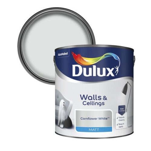 Dulux Dulux - Matt 2.5L - Cornflower White 2