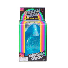 (blauw -8,3*5,7*5,7cm)) Droomzintuiglijk knijpspeeltje met dromerige, soepele knijp - 3