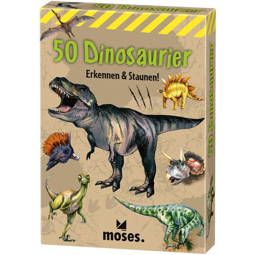 50 dinosaurussen: herken en verbaas!
