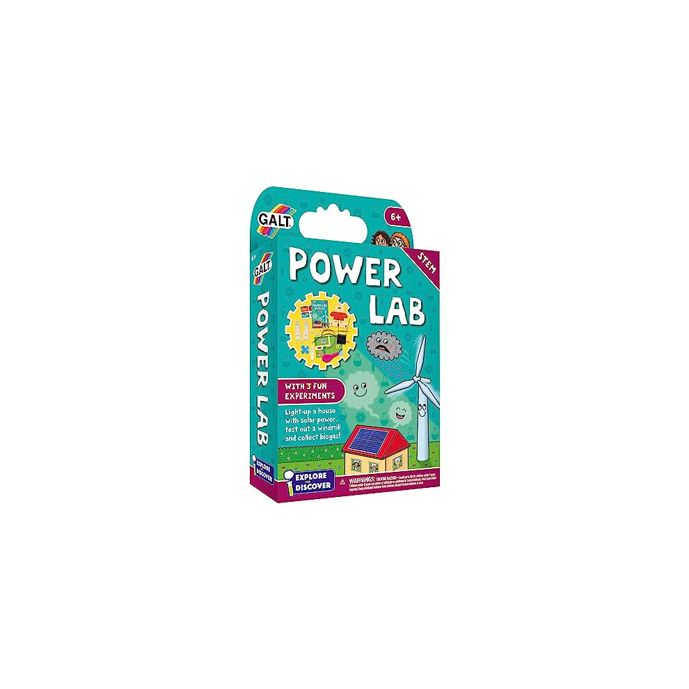 Galt, Power Lab, kit scientifique pour enfants, à partir de 6 ans