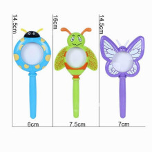 Loupe portative pour enfants, dessin animé, détective, explorateur, jouet éducatif pour enfants, loupe