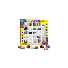 Dr. Daz Rock Mineral Gem Collection für Kinder, 25 Edelsteine im Lieferumfang enthalten