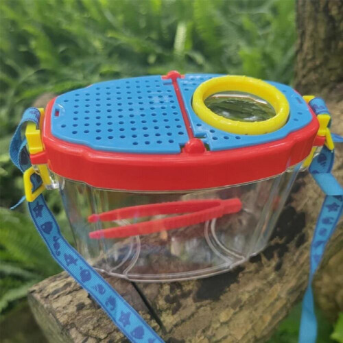 Mini Explorer - Kit D'exploration 9 En 1 - Jumelles, Lampe Dynamo, Loupe, Ventilateur - Coffret Rangement