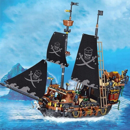 Lego Bateau Pirate Reobrix Ensemble De Construction De Navires Pirates