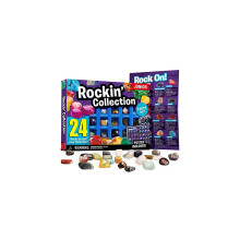 Dr. Daz Neue Edelstein-Kollektion, Steinmineral-Edelstein-Set für Kinder, Bildungsgeschenk für Geburtstagsfeier