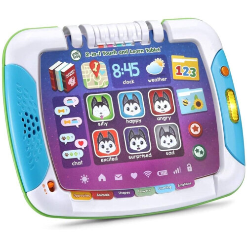 LeapFrog Multicolore 2 in 1 Tablet Touch and Learn 2