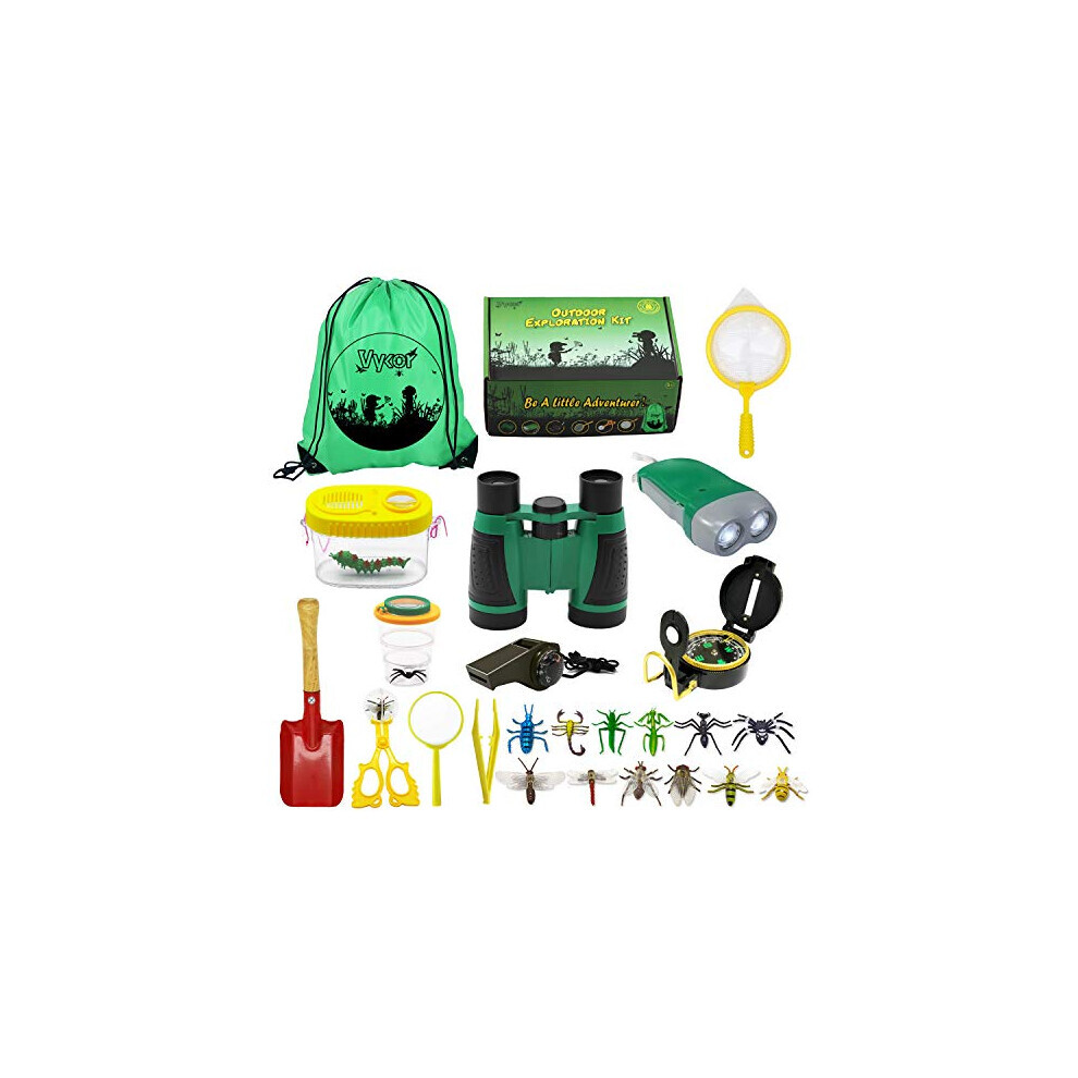 Kit d'exploration en plein air Vykor, jouets pour enfants, kit d'aventure pour enfants, ensemble de