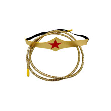 (Kroontouw, één maat) Wonder Woman babymeisje peuter superheld kostuum cosplay feestjurk