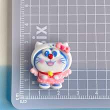(StyleH) Cartoon klein formaat Ding Cat harscomponenten Diy telefoonhoes schoen en gesp