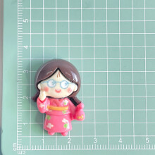 (StyleH) Craft Diy Accessoires Mooie Kersenmeisje Hars Stukken Romige Gel Haaraccessoires Cup Versiering