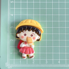 (StyleD) Craft Diy Accessoires Mooie Kersenmeisje Harsstukken Romige Gel Haaraccessoires Cupversiering