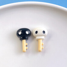 (StyleF) Sanrio Craft Diy Kuromi Cartoon Paarse Rijst Hars Accessoires Hoofdband Haarclip