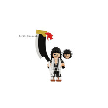(Zaraki Kenpachi) Bleach Anime Kurosaki Ichigo Mini Bouwsteen Figuur Speelgoed Kinderen Gift Kinderen