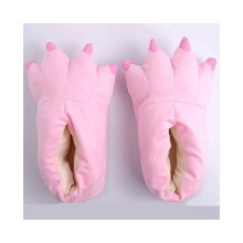 (Roze schoenen, S(Kids)) Kinderen Volwassenen Cosplay Kostuum Slippers Klauwpoot Schoenen Cartoon Dierenhuis