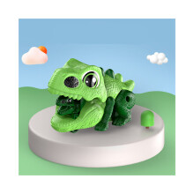 (Groen) Kinderspeelgoed Dinosauruskatapult Traagheidsautolancering Trex Parentchild Battle Toy