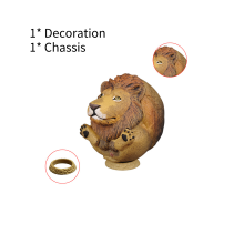 (Stijl 15) Dinosaurus Ei Speelgoed Simulatie Diermodel Tyrannosaurus Ursus Spheniscidae Leeuw