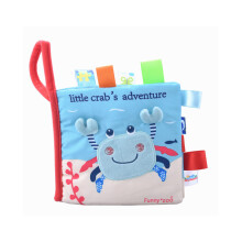 (Ocean) Design Baby Animal stoffen boek bevordert interactiviteit en vroege educatie