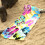 GEEZY GEEZY Microfibre Beach Towel Flip Flops Design Quick Dry Summer Pool Travel Absorbent 3