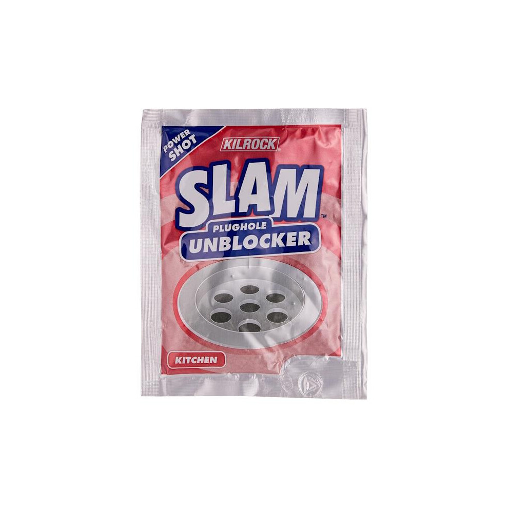 Kilrock 12 X Slam Kitchen Plughole Unblocker 60G