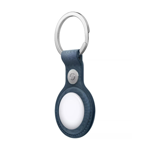 Apple Apple AirTag FineWoven Key Ring - Pacific Blue 1