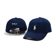 (Navy& whitepony)Neu Polo Cap mit feiner Stickerei kleines Pony Logo Mütze Baseball Baumwolle 100