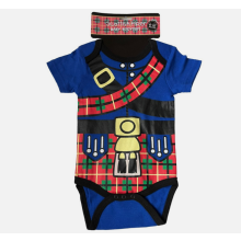 Scottish Piper Baby Bodysuit Babygrow 6-12 Months