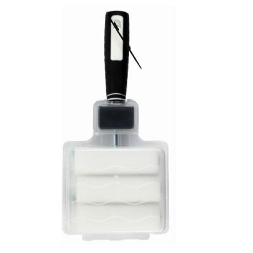 Paint Roller Set with Tray 3 Sponge 3 Microfibre Rollers DIY Smooth Finish