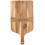Wooden Pizza Board with Handle Round Serving Tray for Kitchen or Dining Use 1