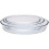 3Piece Clear Glass Oven Dish Set Baking Roasting Microwave Safe Nesting Cookware 1