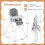 Costway Foldable High Chair Easy Clean Compact Highchair with Tray-Gray 2