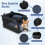 Costway Folding Soft Dog Crate Portable Foldable Pet Carrying Bag-Black 6