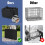 Costway Folding Soft Dog Crate Portable Foldable Pet Carrying Bag-Black 7