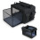 Costway Folding Soft Dog Crate Portable Foldable Pet Carrying Bag-Black 1