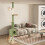 Costway Floor to Ceiling Cat Tree 218-270 cm Adjustable Height Indoor Cat Tower 2
