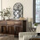 Costway Arched Window Pane Mirror Metal Frame Hanging Decorative Mirror 5